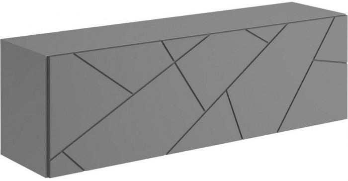 ГРАНЖ Шкаф навесной ШН-004 (Д.1200) (Белый (Шагрень) / Белый софт)