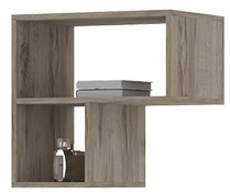 Эдинбург Стеллаж СТЛ-01 (0,500х0,510х0,350) дуб крафт серый