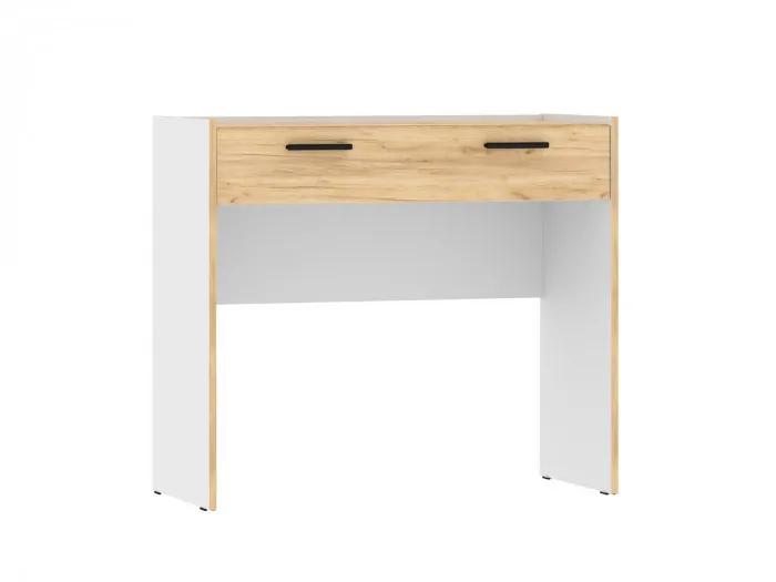 НМ 011.40 Стол туалетный Оттавия Белый/Дуб золотой