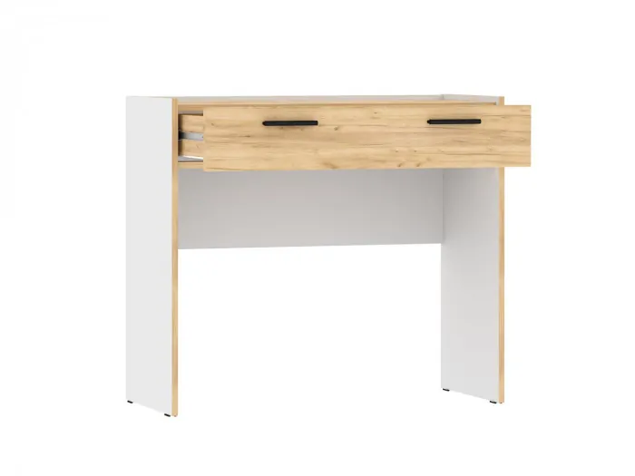 НМ 011.40 Стол туалетный Оттавия Белый/Дуб золотой