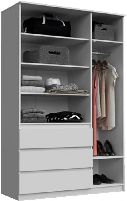 Модульная спальня Челси, комплектация 2 (Белый глянец, Белый)