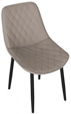 OSCAR Стул (Черный муар/Велюр L003 бежевый)