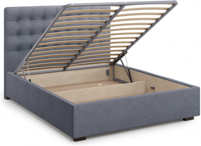 Кровать Браерс 180 с подъемным механизмом, Велутто 32