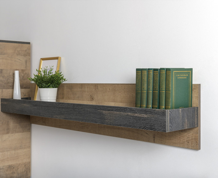 Трувор Прихожая 173, цвет дуб гранж песочный/интра, ШхГхВ 209х37х195 см., универсальная сборка