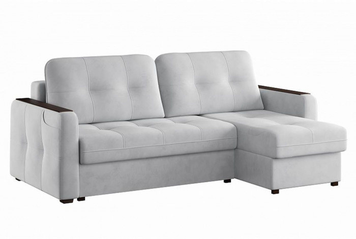 Диван угловой Smart 3 2Т-1Пф Ультра Смог