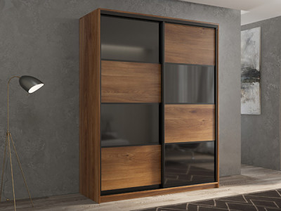 Шкаф-купе Кааппи 13 Кастелло Бренди 120х45х230 см