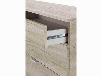 Комод НК-3 Дуб крафт серый