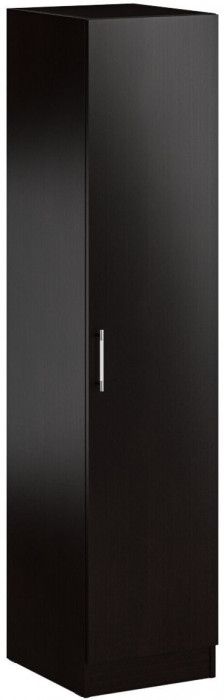 Спальня Стандарт 4-1600, венге/фасады ТВ тумбы МДФ чёрный глянец