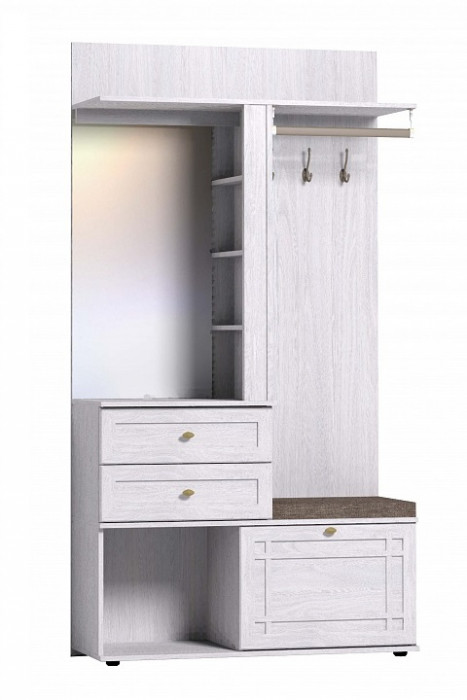 Шкаф МЦН Шерлоск 70, ясень светлый