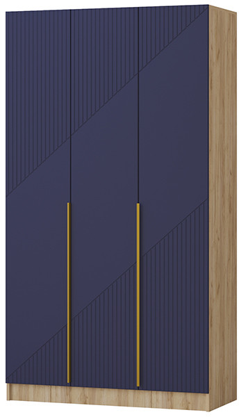 Шкаф Авис 1,2, Крафт золотой/Сапфир
