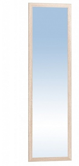 Зеркало навесное Шерлоск 75, дуб сонома