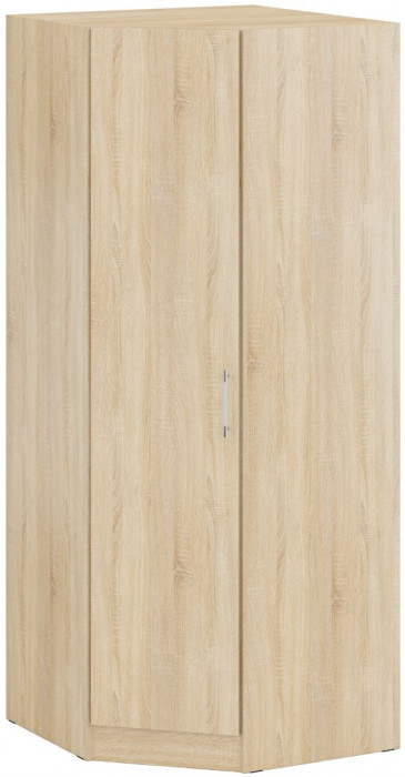 Спальня Стандарт 4-1800, дуб сонома/фасады ТВ тумбы МДФ белый глянец