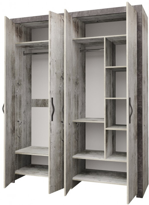 Шкаф четырехдверный 