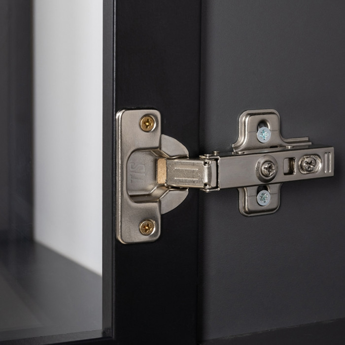 Сидней Комплектация № 024, корпус: антрацит/фасады: МДФ веллюто капучино