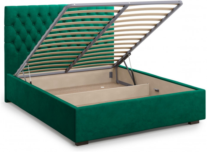 Кровать Неми 160 с подъемным механизмом, Велутто 33