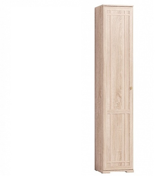 Шкаф для белья Шерлоск 8 левый, дуб сонома