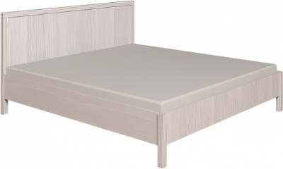 Кровать с ортопедическим основанием (дерево) Баухаус 2 160х200, бодега светлый