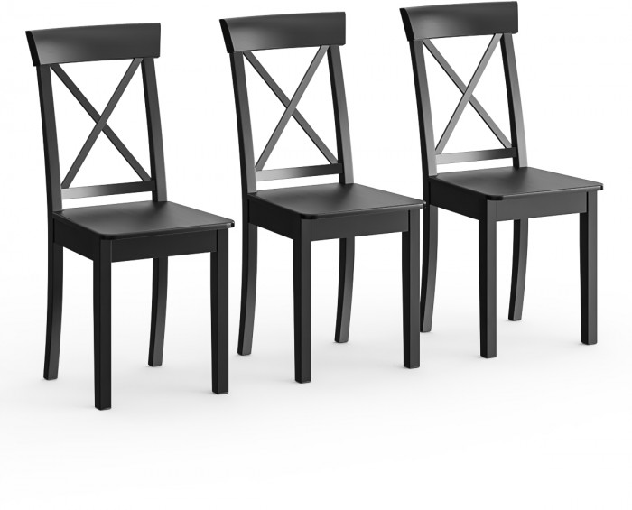 Три стула Мебель--24 Гольф-14 разборных, венге