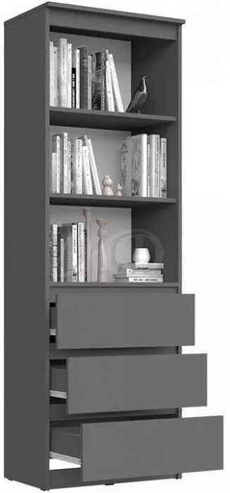 Челси Стеллаж (Графит, Графит)