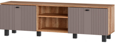 &quot;Олива&quot; ТБ-09 тумба под ТВ Дуб каньон/Муссон софт MF14