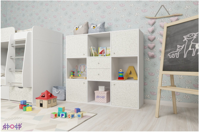 Стеллаж Джери (Венге/Винтерберг)