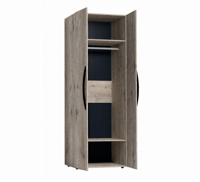 Шкаф для одежды с фасадами Зеркала (2 шт) Натуре 54 гаскон