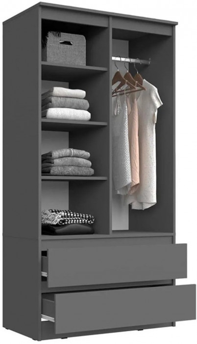 Модульная детская Челси, композиция 3 (Графит, Графит)