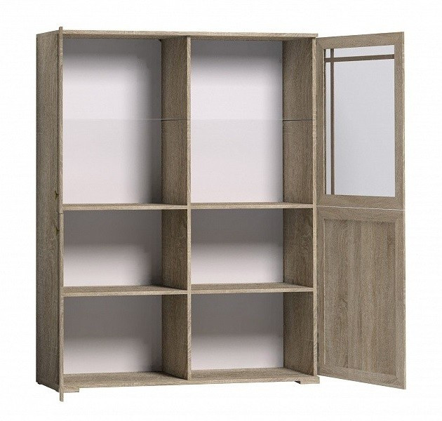 Шкаф-витрина Шерлоск 22, дуб сонома