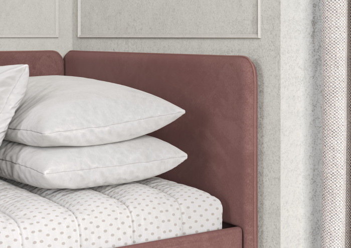 Кровать Тото 90х200, Микровелюр-27