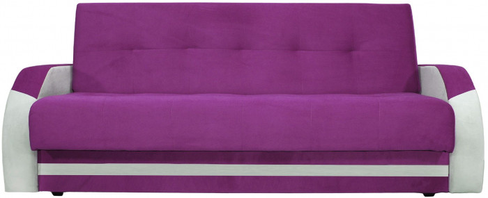 Диван-книжка Феникс, 140х190, велюр фиолетовый