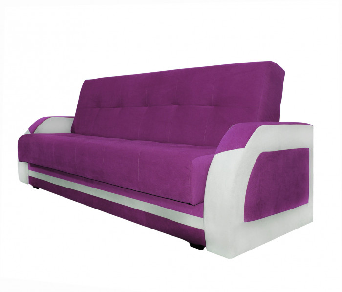 Диван-книжка Феникс, 140х190, велюр фиолетовый