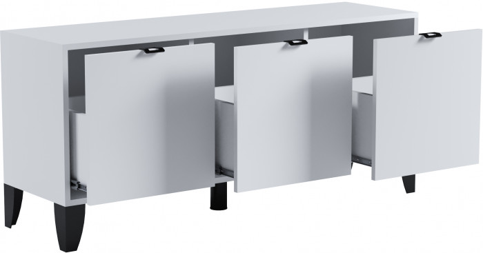 Гира Тумба для ТВ-техники ГТ-1 белый