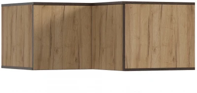 Норд Антресоль угловая к шкафу, Дуб крафт