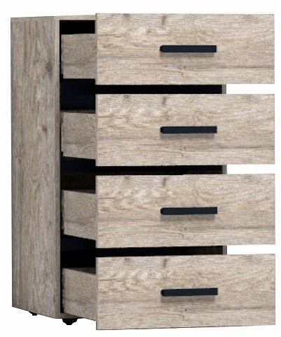 Комод высокий Натуре 45, гаскон пайн