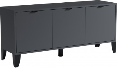 Гира Тумба для ТВ-техники ГТ-1 графит серый