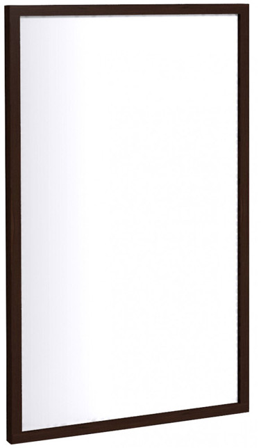 Зеркало навесное Норвуд 7, Орех Шоколадный