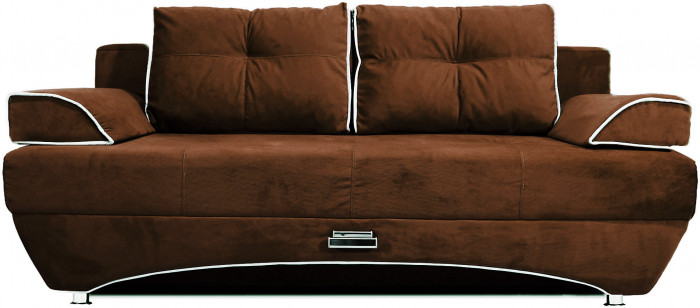 Диван-еврокнижка прямой Босс мини 150, велюр зеленый