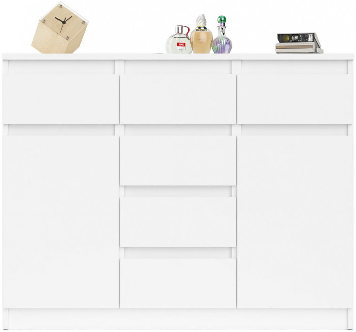 Мори Комод МК1200.4, цвет белый, ШхГхВ 120,4х41х94 см.