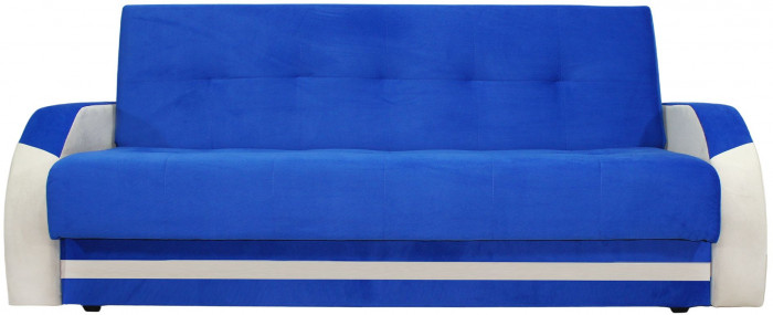 Диван-книжка Феникс, 140х190, велюр желтый