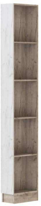 Модульная прихожая "Руэлла", композиция 1 - Крафт серый/Крафт белый