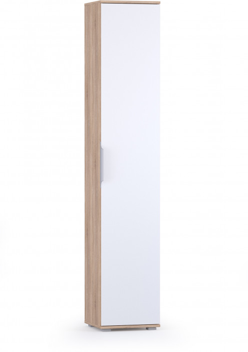 Куба Шкаф 13.29, дуб сонома/белый премиум