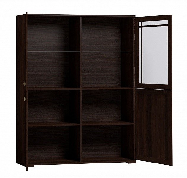 Шкаф-витрина Шерлоск 22, орех