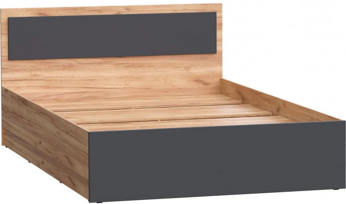 Мартина Кровать 120 (Венге / Белый)