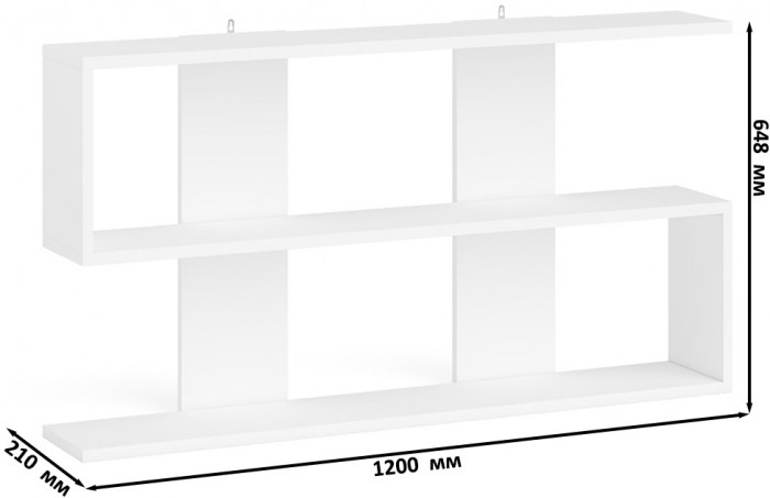 Мори компьютерный стол МС-16 правый + Комод МК800.4 + Полка 1200, белый