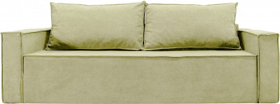 Диван-еврокнижка Амстердам 140, рогожка коричневая