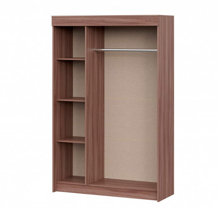 шкаф-купе Бассо ясень шимо темный/ясень шимо светлый