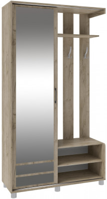 Прихожая Ларго-2, Дуб крафт серый