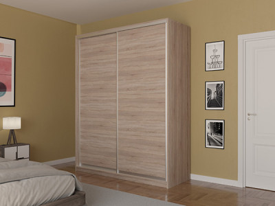 Шкаф-купе Лаурус 3 Сонома Светлый 120х58х220 см