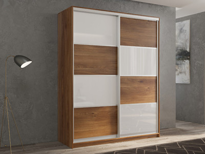 Шкаф-купе Кааппи 14 Кастелло Бренди 120х60х230 см