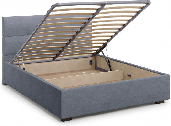 Кровать Гарда 180 с подъемным механизмом, Велутто 32